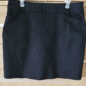 Croft & Barrow Black Skort. 12 Reg  The Effortless Stretch Skort.